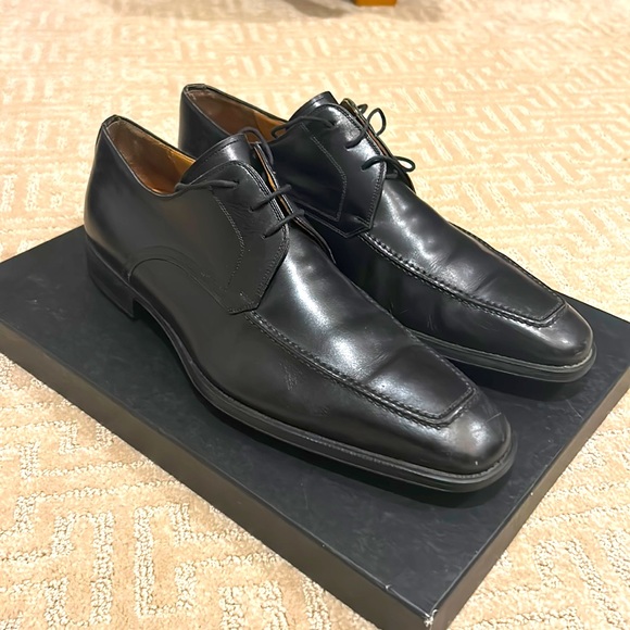 Magnanni Other - Magnanni 13723 Black Leather Dress Shoes Men’s Size 9.5